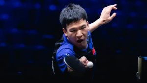 乒乓球亚锦赛：向鹏3-0战胜阿联酋选手